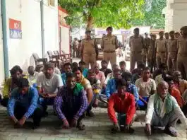Mirzapur police arrested 71 wanted people
