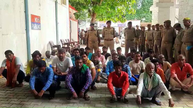 Mirzapur पुलिस ने वांछित 71 लोगों को किया गिरफ्तार