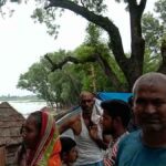 River Ganga assumed the form of cruelty In Ballia