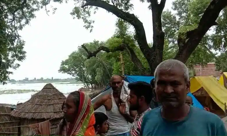 River Ganga assumed the form of cruelty In Ballia