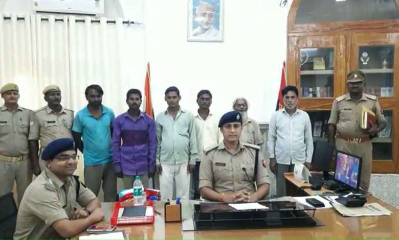 Mirzapur police arrested 6 members of kidnapping gang