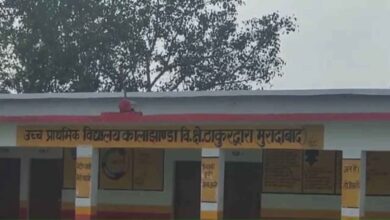 Shameful act of Moradabad government school teacher
