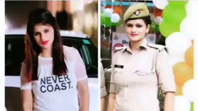 Social media love of female constable in Moradabad,