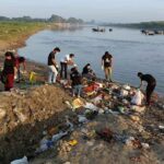 Special cleaning drive on banks of Moradabad Ramganga river