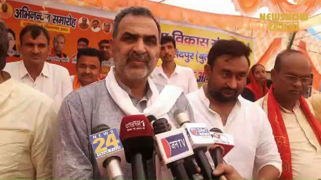 Union Minister Sanjeev Balyan Exclusive from Bulandshahr
