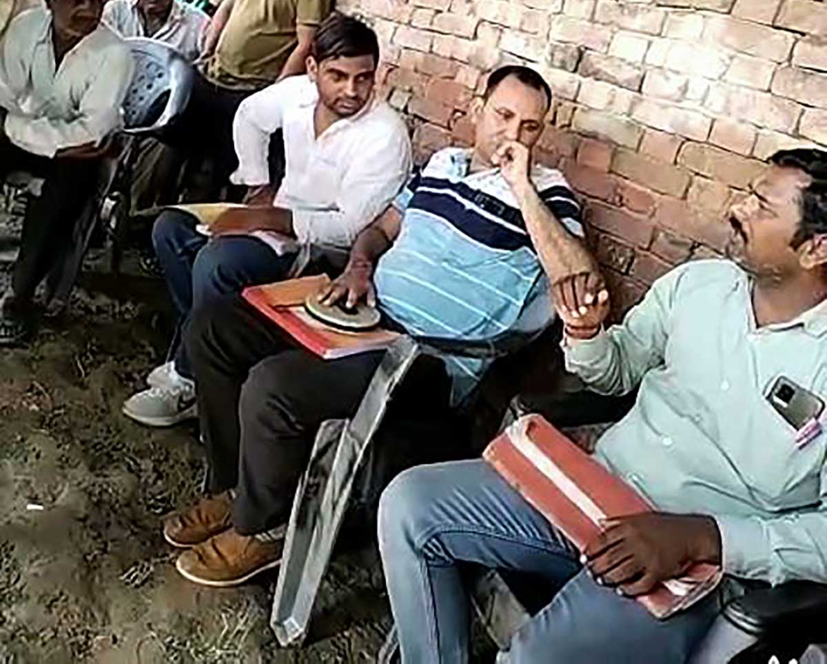 Village head in Amroha accused of grabbing land