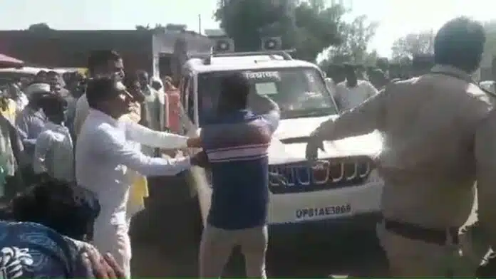 Villagers protest against BJP Bulandshahr MLA