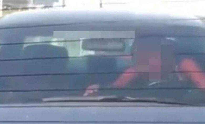 Moradabad teacher caught by wife in a compromising position with a young woman in the car