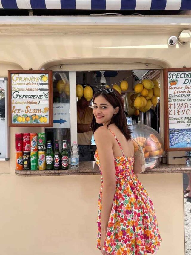 Ananya Pandey’s Italy Vacation Pics.