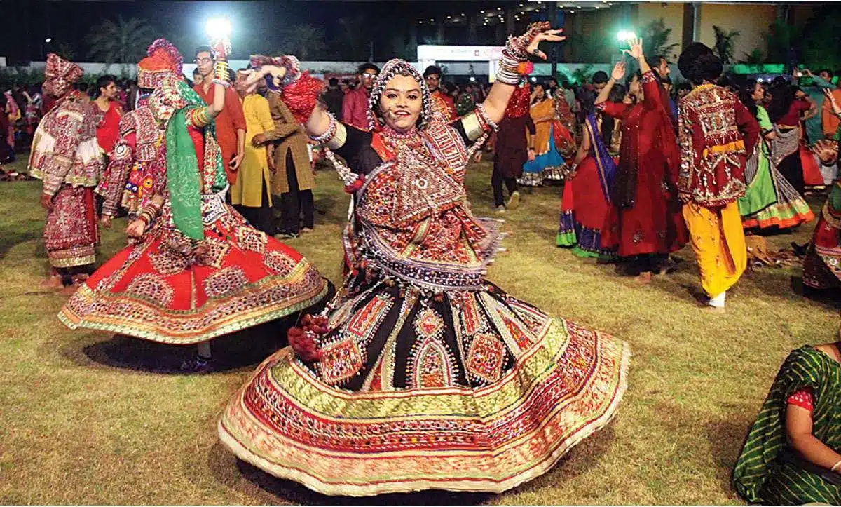 How is Navratri celebrated in different parts of India?