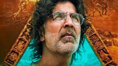 Akshay's new look will be lunch today from Ram Setu