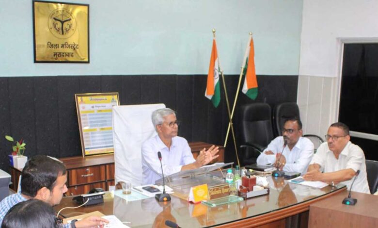 revision work of counting lists of Moradabad urban bodies