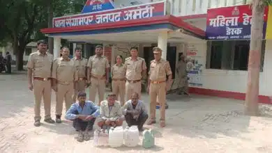 50 litres of illicit liquor seized in Amethi