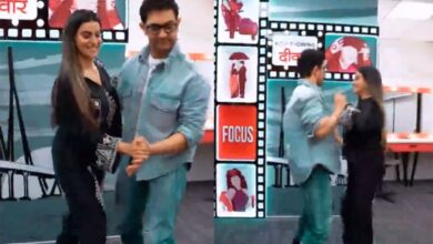 Akshara Singh and Aamir did a romantic dance