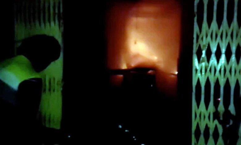 Massive fire broke out during Chhath Puja in Bihar