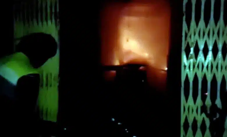 Massive fire broke out during Chhath Puja in Bihar