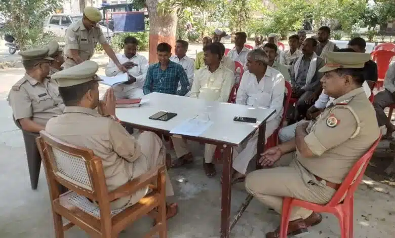 Adampur SHO held a meeting with village heads