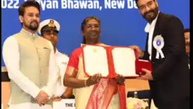 Ajay Devgan received the National Award for Best Actor for the fourth time