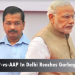 BJP and AAP reaches the garbage dump in Delhi