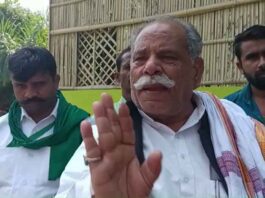 BKU Bhanu president in Sambhal demanded justice for Anshu Sharma