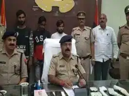 Bijnor police arrested 4 vicious thieves