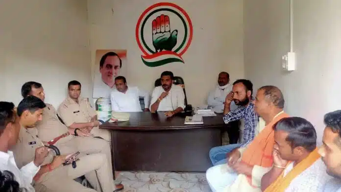 Congress leaders hunger strike in Sambhal postponed