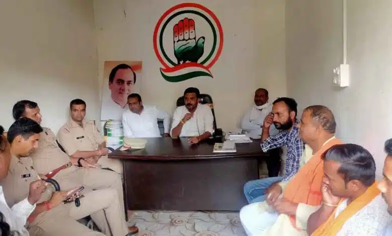 Congress leaders hunger strike in Sambhal postponed