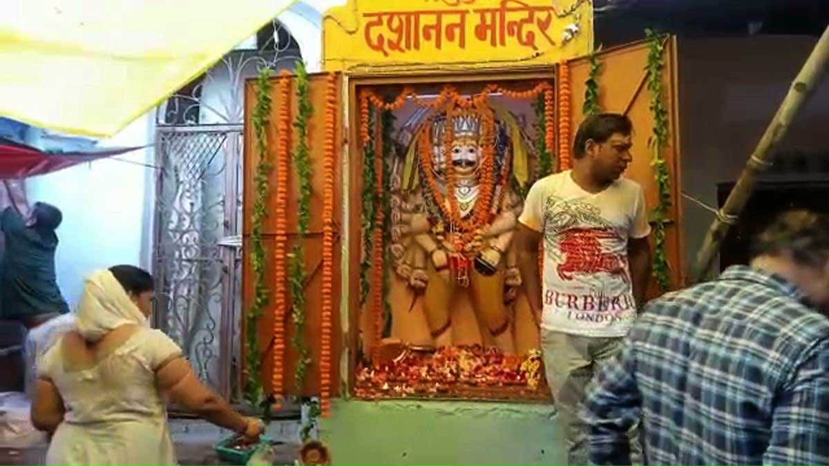 Kanpur Dashanan Temple worship of Ravana