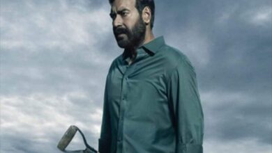 Ajay Devgn looks very intense in the new poster of Drishyam 2