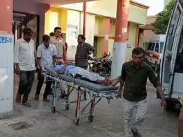 Ear veil of youth torn due to Gajraula police beating