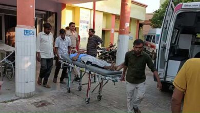 Ear veil of youth torn due to Gajraula police beating