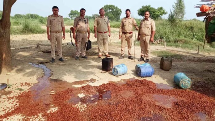 15 litres illegal liquor recovered in Amethi