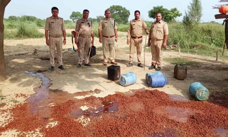 15 litres illegal liquor recovered in Amethi