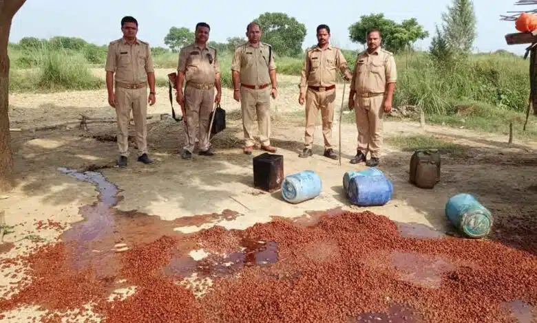 15 litres illegal liquor recovered in Amethi