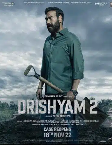 Ajay Devgn looks very intense in the new poster of Drishyam 2