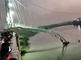 132 people died due to cable bridge collapse in Gujarat