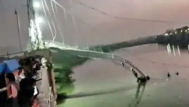 132 people died due to cable bridge collapse in Gujarat