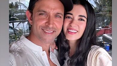 Hrithik Roshan celebrated Diwali with saba