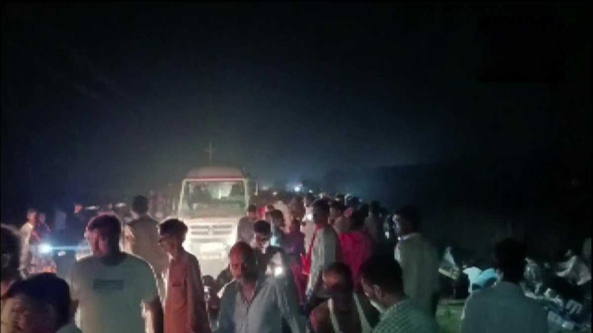 Kanpur tractor trolley accident 2 Kanpur tractor-trolley accident