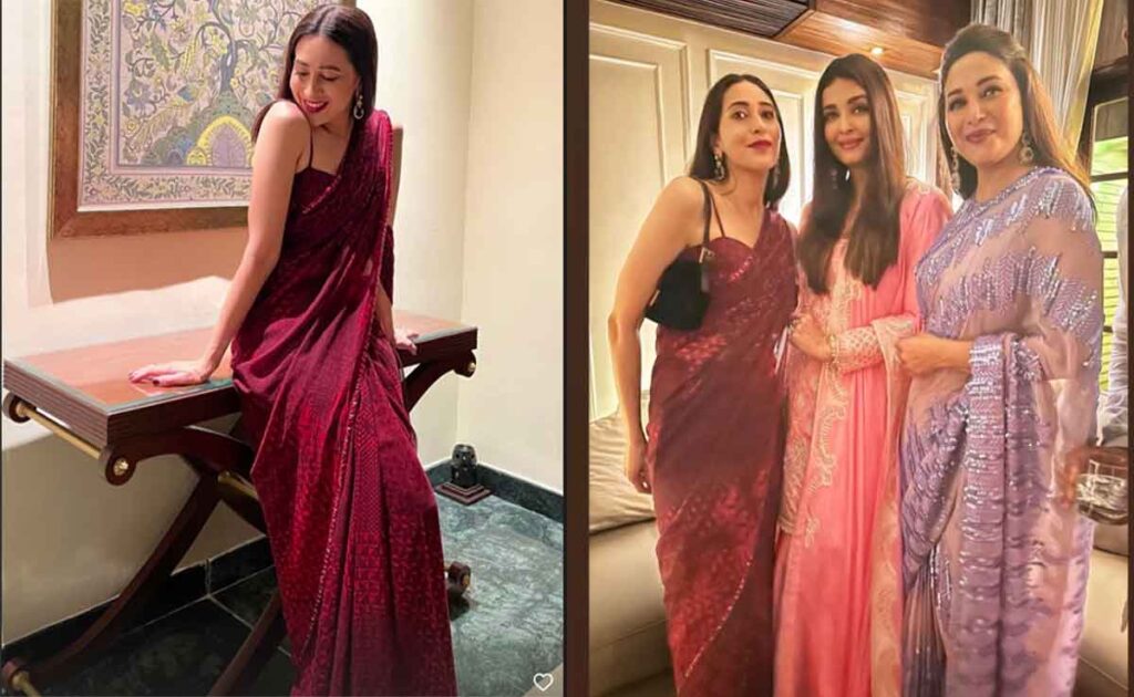 Karisma shared pictures from Diwali party