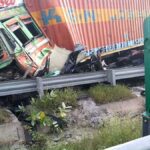 Major accident on Purvanchal Expressway in Sultanpur