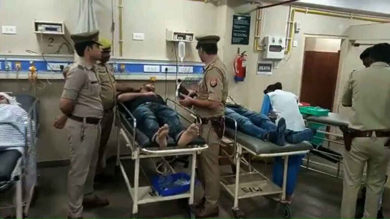 Moradabad पुलिस पर खनन माफिया ने बरसाई गोलियां, 5 घायल