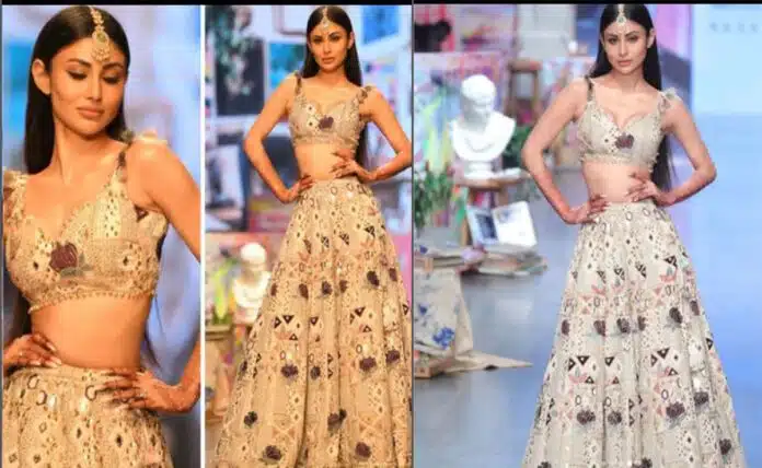 Mouni Roy wins everyone's heart at Lakme Fashion Week