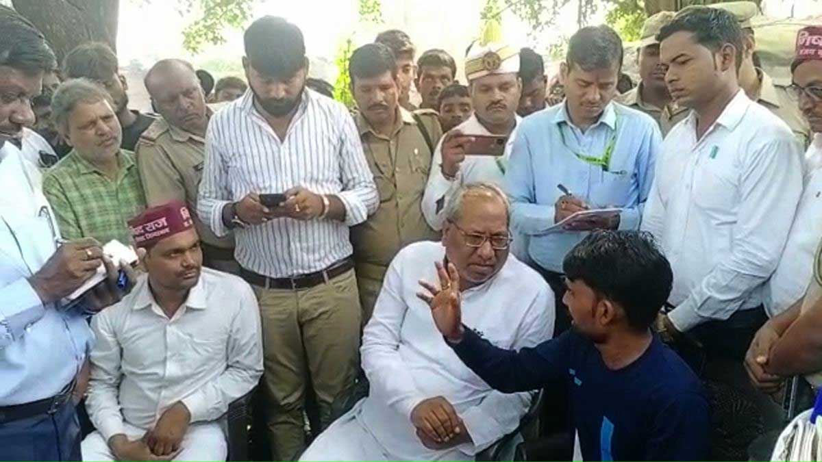 National President of Nishad Party reached to meet the victims of Kanpur accident