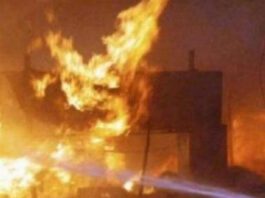 Over 700 shops burnt to ashes in the Arunachal market