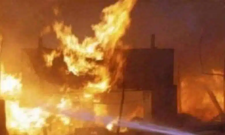 Over 700 shops burnt to ashes in the Arunachal market