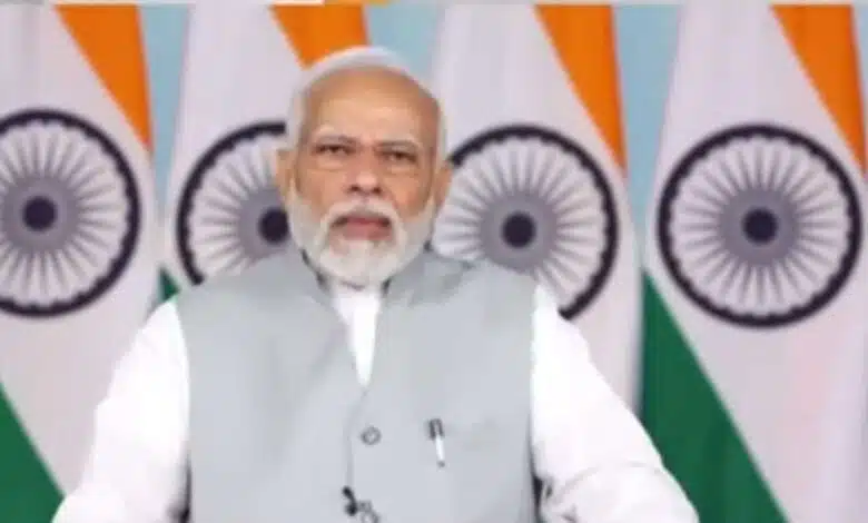 Prime Minister Narendra Modi launches 'Rozgar Mela' for 10 lakh youth