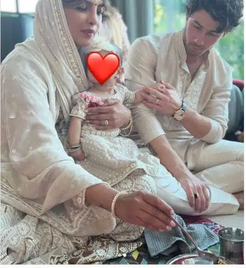 Priyanka-Nick celebrated their first Diwali with daughter Malti