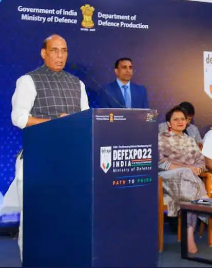 India's Defense Sector Is In Golden Age, Defense Minister Rajnath Singh Said At DefExpo 2022