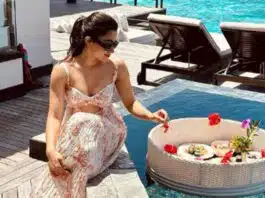 Rashmika Mandanna shared a picture of her vacation from Maldives
